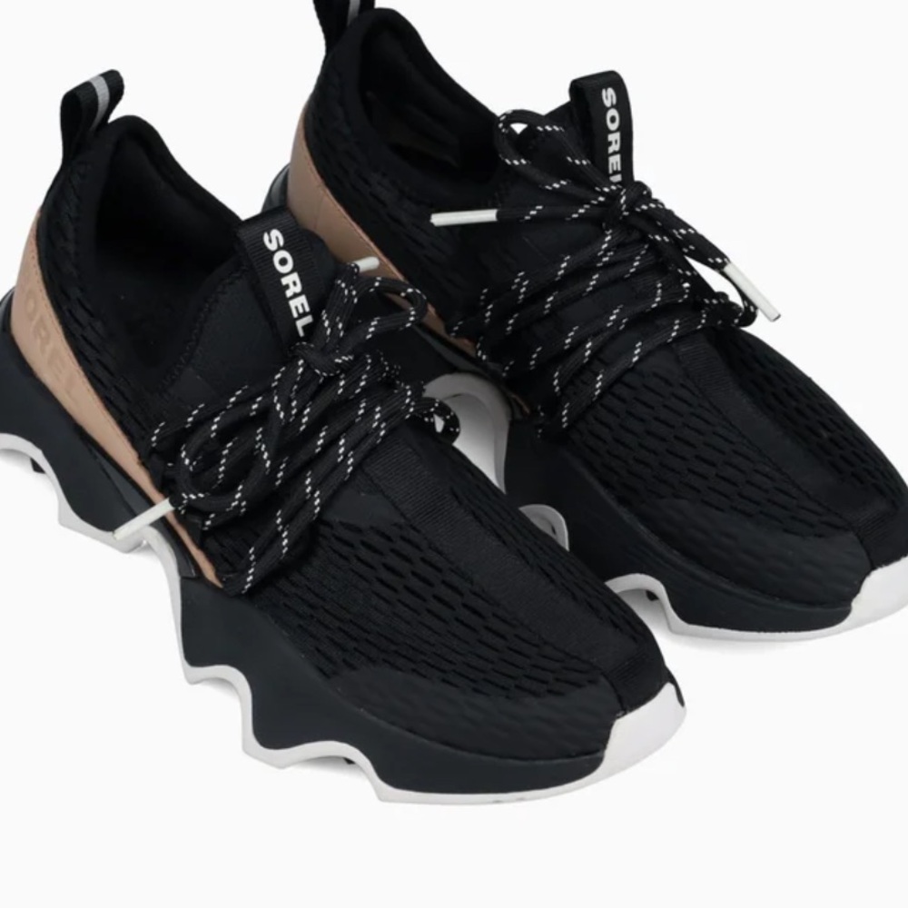 Sorel Black and Tan Athletic Shoes